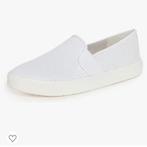 VINCE Women's Blair Slip On white leather Sneakers size 11